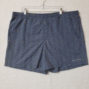 🚫SOLD🚫Columbia PFG omni-shade fishing print fishing swimming shorts mens L